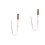 12Pièces Kit Tinsel Argentés Clips Pour Déco Et 6