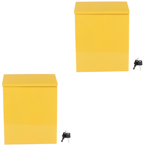 2Pièces Boîte De Réclamation Pour Stockage Sécurisé 2