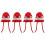 4Pièces Tricot Bébé Protection Oreilles Hiver 3