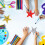 30Pièces Décorations Murales Papier Pour Enfants Forme Étoile Colorée 4