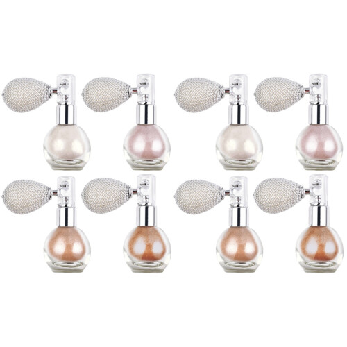 8Pièces Spray Poudre Lumière Blanche Corps Et 1