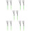 5Paires Brosse Batterie Acier Vert Accessoire Instrument 8