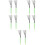 5Paires Brosse Batterie Acier Vert Accessoire Instrument 7