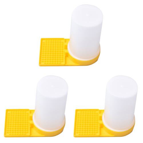 3Pièces Abreuvoir Plastique Pour Ruches Multi Couleurs 1
