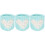 3Pièces Housses Anti-Brûlure Tasse Ciel Design 4