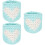 3Pièces Housses Anti-Brûlure Tasse Ciel Design 6