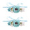 2Pièces Colliers Pour Chats Reutilisables Tissu 7