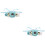 2Pièces Colliers Pour Chats Reutilisables Tissu 8