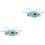 2Pièces Colliers Pour Chats Reutilisables Tissu 5