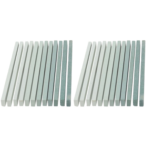 24Pièces Pierre À Polir Aiguiser Durable Couleurs Mélangées 1