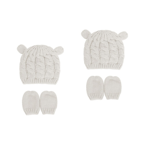 2Ensembles Bonnet Laine Et Bébé Automne Hiver 2