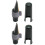 2Ensembles Kit Saxophone Alto Accessoires Ligature Capuchon Noir 7