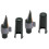 2Ensembles Kit Saxophone Alto Accessoires Ligature Capuchon Noir 6