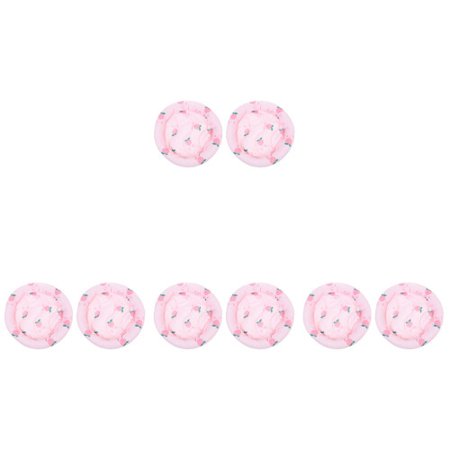 8Pièces Coussin Sol Antidérapant Rose Pour Hamster 1
