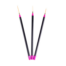 9Pcs Rosy Nail Art Brush Pen Tools Polish Dotting Painting Set