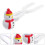 6Pcs Nonslip Handle Maker Clips Creative Winter Outdoor Toys 11