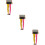 3Pcs Silk Stockings Women's Elastic Candy Tights 9