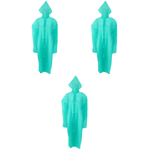 3Pièces Manteau Vert Et Portable Pour Usage Extérieur 2