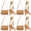 4Pièces Sac De Plage En Clair Style Rétro Pour 5