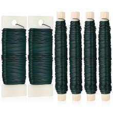 24Pcs Decorative Florist Wires for Garden Plants and Floral Crafting