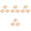 12Pcs Wood Lollipop Holder Stand for Cake Pop Display 5