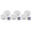 6Pcs Remote Control LED Underwater Pond and Pool Lights 4