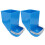 4Pcs Blue Plastic Chick Feeder Poultry Food Storage Bowl 9