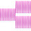 300Pcs Purple Plastic Manicure Cuticle Pushers Comfortable Nail Tools 6
