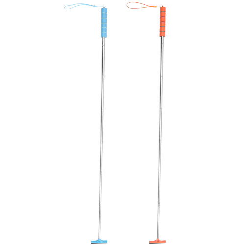 4Pcs Assorted Color Car Windshield and Mirror Cleaner Wiper Tools
