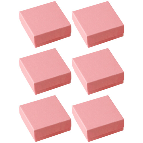 30Pcs Pink Small Jewelry Boxes Gift Cardboard Storage Boxes with Lids 1