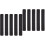 10Pcs Stylish Black Felt Wall Sticker Strip for Message Display 4