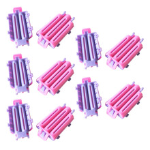 2Pcs Rosy Home Hair Curler Stick Gentle Curling Clip for Women