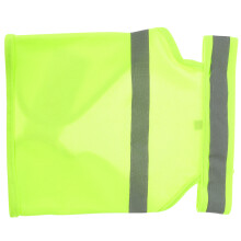 4Pcs Fluorescent Reflective Dog Vest Soft Fabric Pet Safety Vest Green