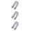 3Pcs Grey Windproof Clothes Clip Non-Slip Quilt Clips Plastic 7