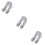 3Pcs Grey Windproof Clothes Clip Non-Slip Quilt Clips Plastic 8