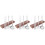 3Sets Portable Tableware Kit Fork Chopstick with Carry Case 6