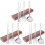 3Sets Portable Tableware Kit Fork Chopstick with Carry Case 4