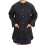 2Pcs Machine Washable Black Long Sleeve Clothes for Salon Workers 1
