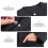 2Pcs Machine Washable Black Long Sleeve Clothes for Salon Workers 11