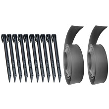 5Sets Garden Edging Fence Plastic Landscape Border for Yard and Lawn