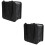 2Pcs Portable Car Trash Can Foldable Garbage Box Black Storage 6