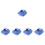 5Pcs Blue Bbq Cleaning Brush Labor-Saving Grill Accessory 4