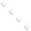 2Pcs Home Bathroom Suction Cup Grab Bars Plastic Shower Handles White 4