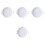 4Pcs White Ceramic Plate Multifunctional Food Holder for Home 3