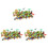 150Pcs Plastic Dinosaurs for Kids Assorted Colors Fun Learning Toys 2