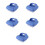 5Pcs Blue Bbq Cleaning Brush Labor-Saving Grill Accessory 6