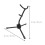 2Pcs Stable Foldable Sax Stand Metal Bracket Portable Saxophone Holder 9