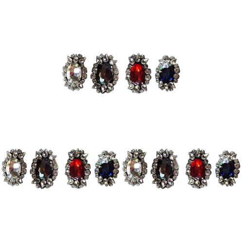 12Pcs Drill Sewing Patches for Hat and Bag 1
