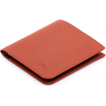 Bellroy Leather High Line Wallet Tamarillo Brown tall