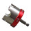 Nut Zipper Drill Attachment for Quick Fastening 1/4" 3/8" 1/2" Threaded Rods Aluminum Nut Drill Bit Socket Wrench Tool 1